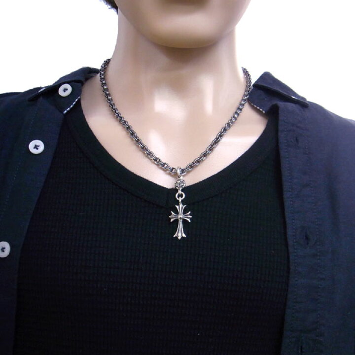 楽天市場】クロムハーツ ネックレス CHROME HEARTS ペーパーチェーンと  