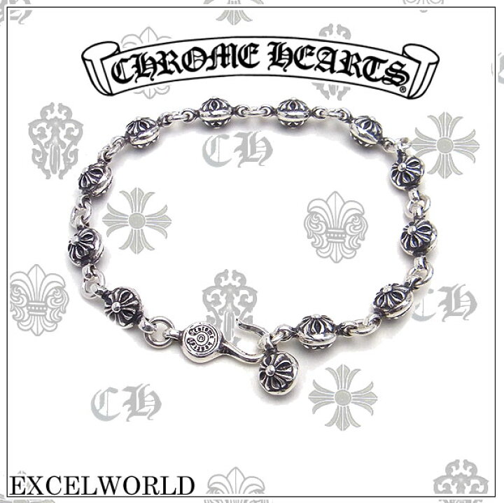 楽天市場】クロムハーツ ブレスレット CHROME HEARTS #1 クロスボール 