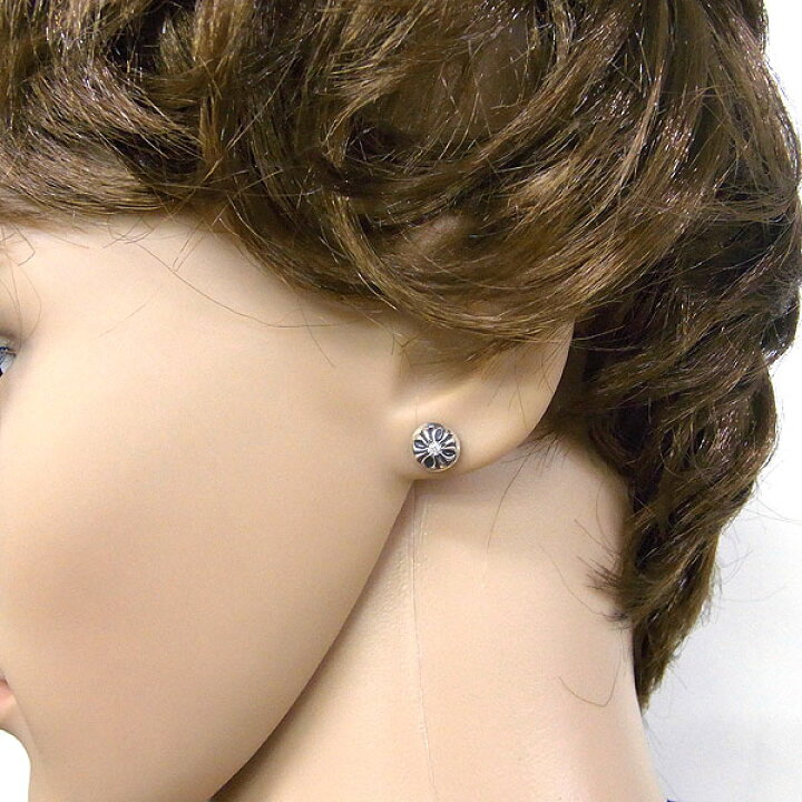 楽天市場】クロムハーツ ピアス CHROME HEARTS クロスボール スタッド  