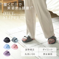 スリッパ ダイエット ツボスリッパ スリッパ おしゃれ 洗える 体幹 履くだけ 美と健康 ルームシューズ 健…