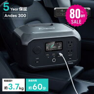 【在庫限り80%OFFクーポン利用で7960円】ポータブル電源 大容量 ANDES 300 ポータブル電源 出力300W 容量…