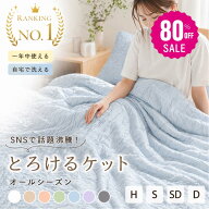 【80%OFFクーポン利用で1936円】ブランケット 夏用 夏掛け布団 肌布団 冷感 洗える 夏用布団 とろとろケ…