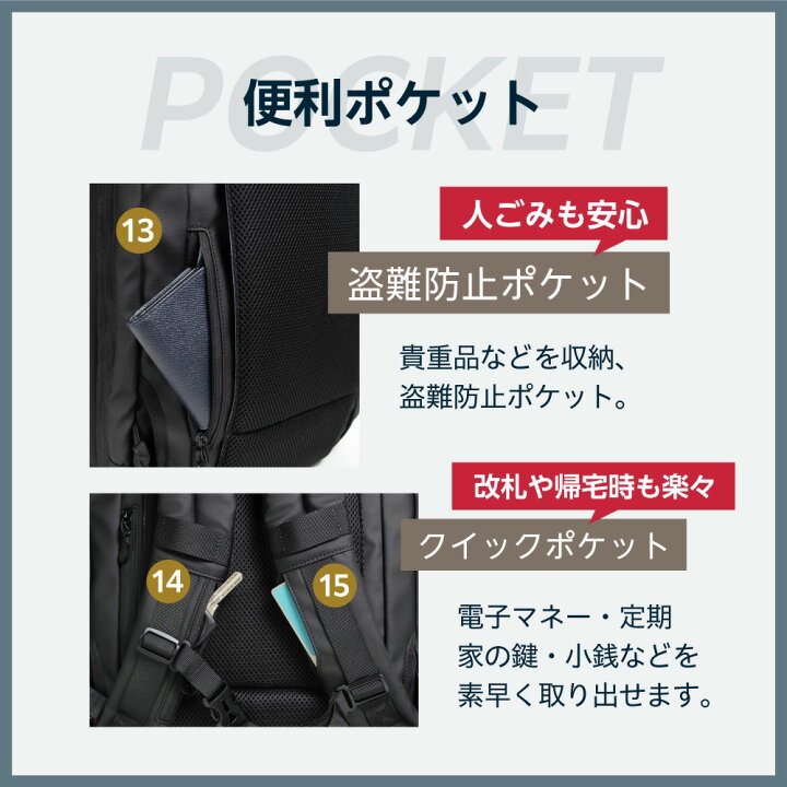 楽天市場】ビジネスリュック 【国内メーカー】 EXCITECH エキサイ 