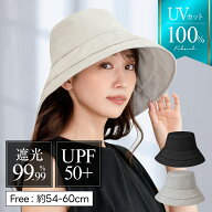 【期間限定★20%OFFクーポン】 UVカット 帽子 日よけ 帽子 【UVカット率100％ 遮光率99.99％以上 UPF50+…