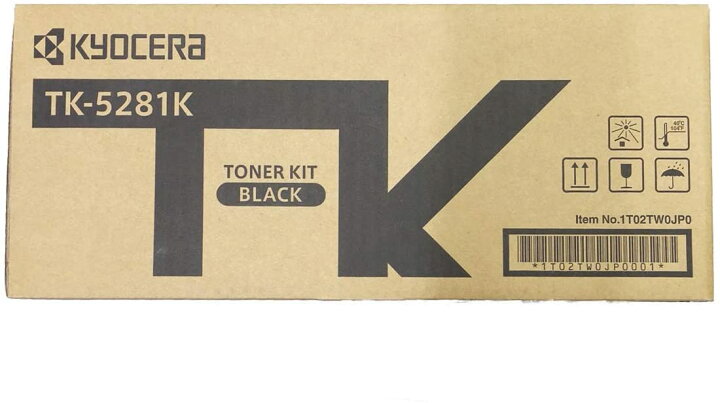 楽天市場】新品 KYOCERA TK-5281K ブラック 京セラ トナー 