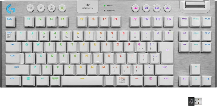 楽天市場】新品 LOGICOOL G G913-TKL-TCWH ロジクール G ゲーミング 