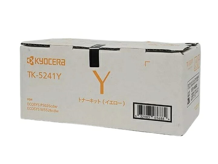 楽天市場】新品 京セラ TK-5241Y イエロー KYOCERA トナー 