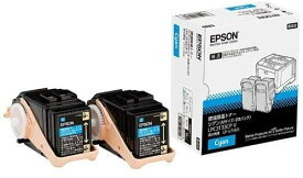 新品 EPSON PC3T33CPV シアン 2本 Mサイズ 環境推進 トナー カートリッジ パソコン 周辺機器 PCサプライ 消耗品 プリンター メーカー 純正 送料無料 4988617219656 LP-S7160 LP-S7160Z LP-S71C7