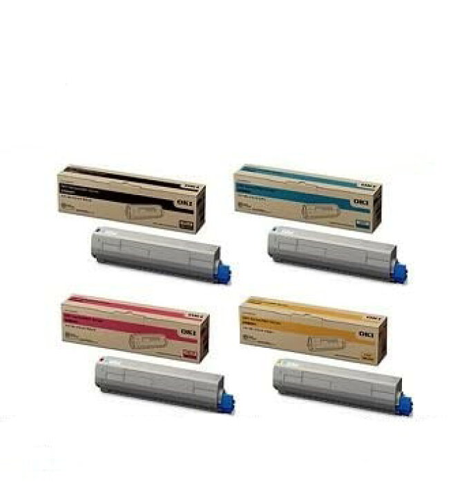楽天市場】新品 OKI TNR-C3L 1シリーズ 4色 セット オキ TNR-C3LK1 TNR 