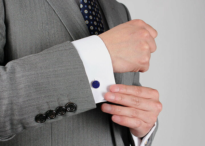 楽天市場】ラピスラズリカフリンクス シルバー/ゴールド CODIS MAYA  