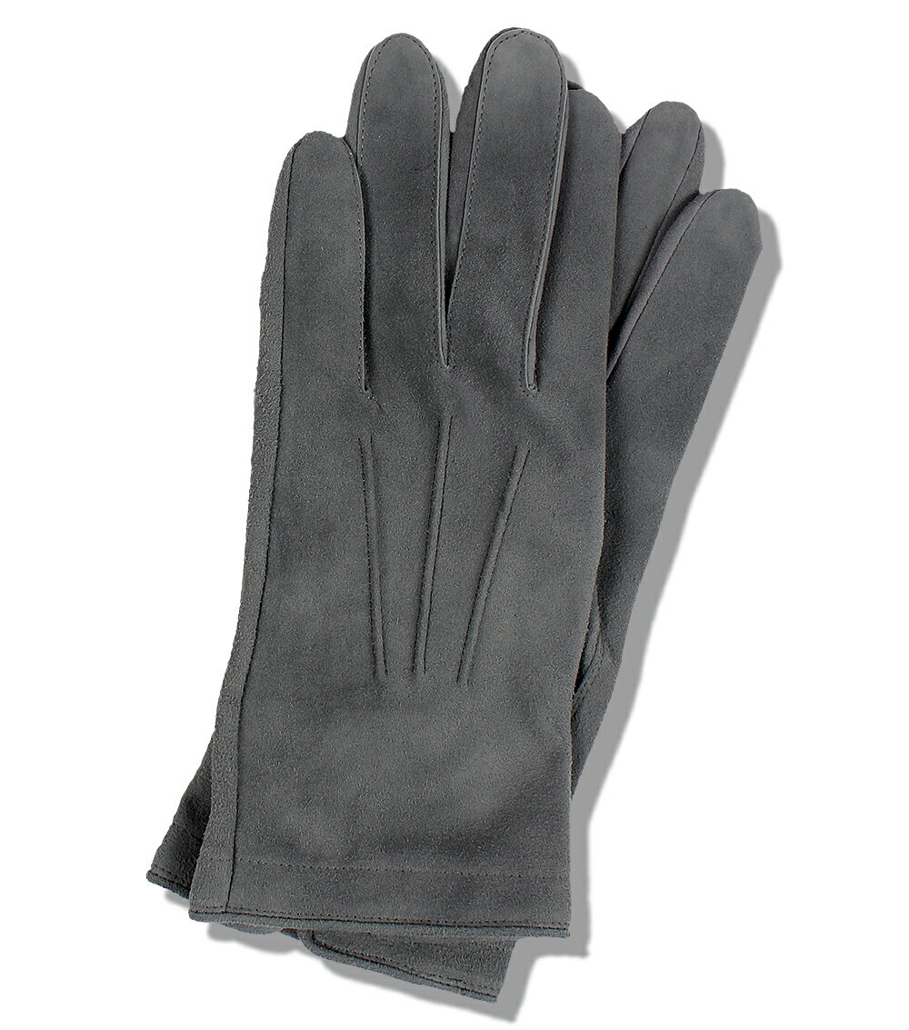 最も格式高い場に相応しい手袋 日本製フォーマル用革手袋 グレー