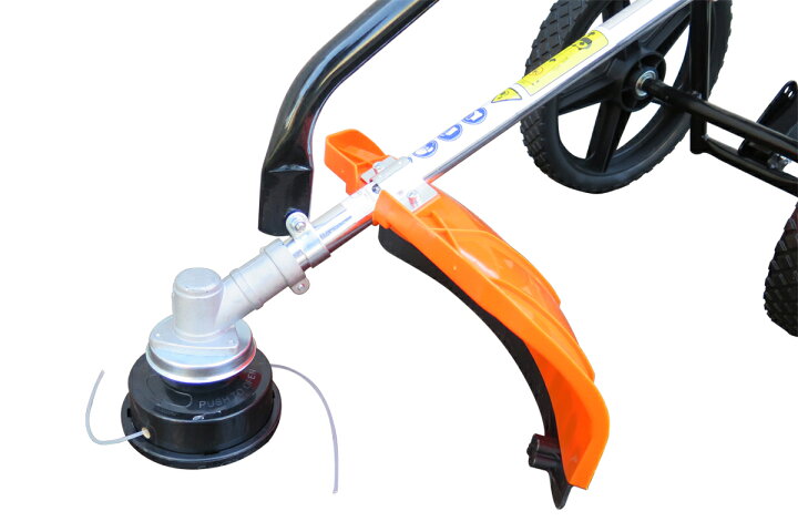 楽天市場】草刈り機 手押し式 刈払い機 33cc 2ストロークエンジン式 EX 