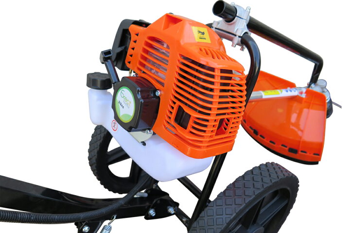 楽天市場】草刈り機 手押し式 刈払い機 33cc 2ストロークエンジン式 EX 