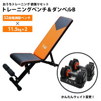 楽天市場】可変式ダンベル ベンチの通販