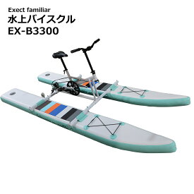 水上バイスクル EX-B3300 水上 自転車 サイクリング バイシクル