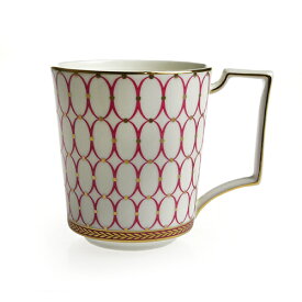ウェッジウッド (WEDGWOOD) ルネッサンスゴールド マグカップ ピンク