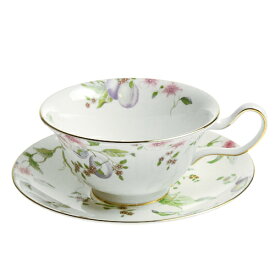ウェッジウッド (WEDGWOOD) スウィートプラム ティーカップ＆ソーサー ピオニー