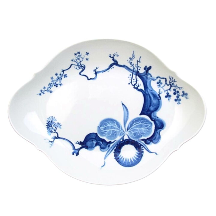 楽天市場】マイセン (Meissen) ブルーオーキッド オーバル 31×23cm  