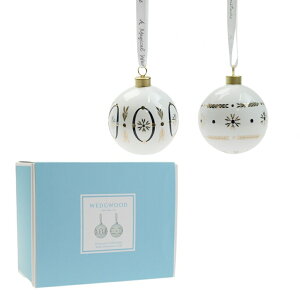 �E�F�b�W�E�b�h (WEDGWOOD) �z���f�C �I�[�i�����g 1055761 ���l�b�T���X�S�[���h 2pcs�Z�b�g