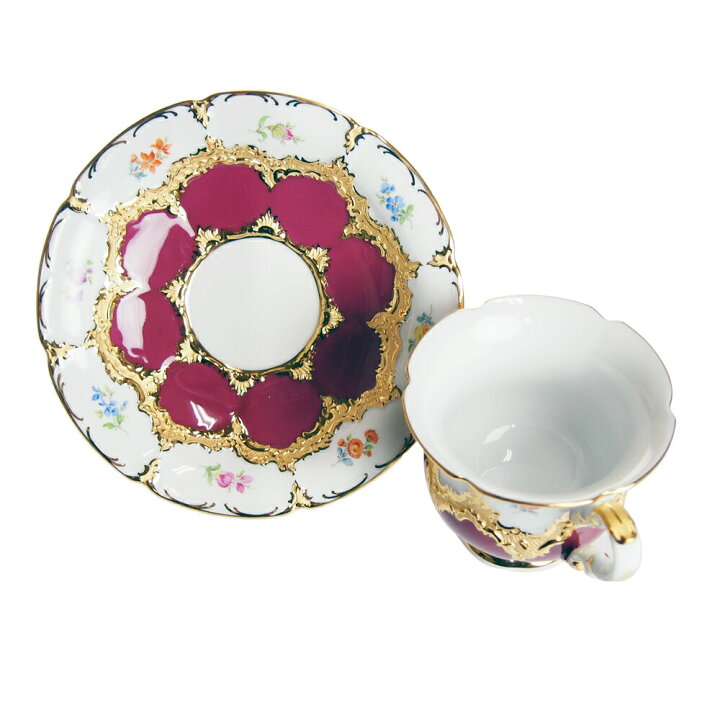 マイセン 金彩小花 コーヒーカップ＆ソーサー155622客
