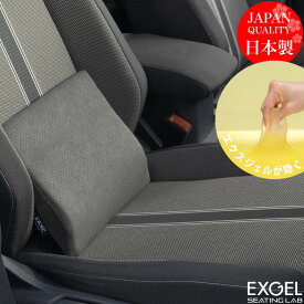 ＼腰痛対策の決定版／ エクスジェル EXGEL HUD24 ギフト ハグドライブランバーパッドハイエスト ギフト 腰クッション バッククッション ジェルクッション 長距離 ジェル 車 クッション ドライブクッション ドライブ 腰痛クッション 車用 運転席 運転 腰 腰痛 座席 背もたれ