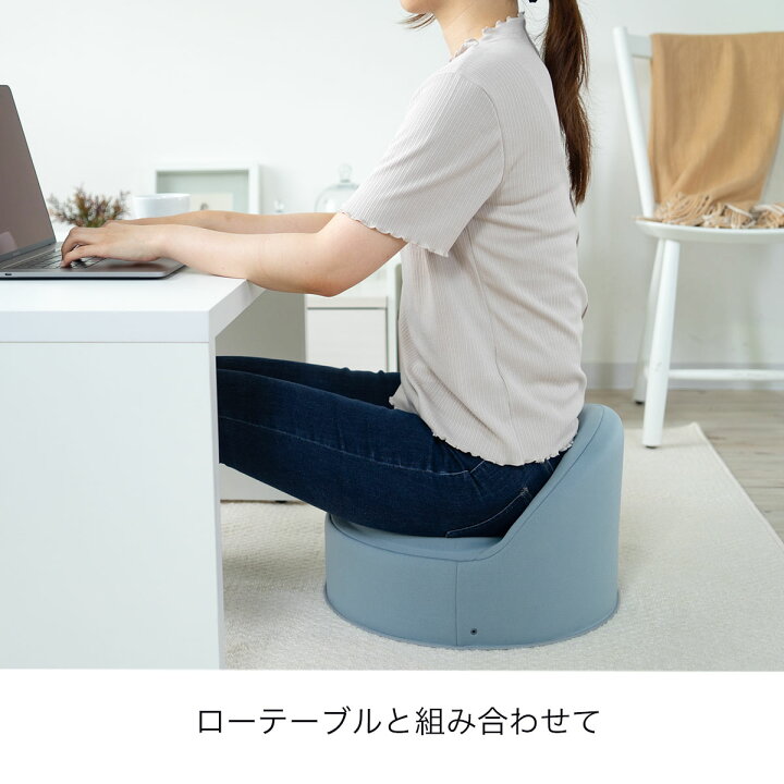 76t 未使用品 エクスジェル (EXGEL) 床プニフィット スカイ クッション 