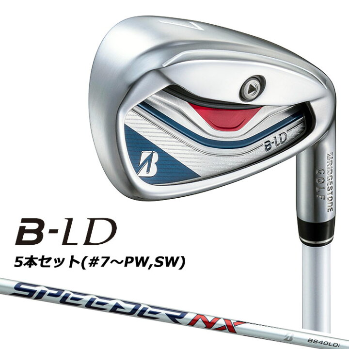 楽天市場】ブリヂストン ゴルフ B-LD レディース アイアン 5本セット 