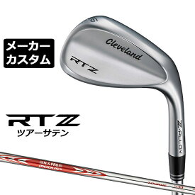メーカーカスタムクラブ クリーブランド RTZ ツアーサテン 右用 ウェッジ N.S.PRO MODUS3 TOUR 115 スチールシャフト 日本正規品 Cleveland Z-ALLOY ゼットアロイ 受注生産 ダンロップ 日本仕様