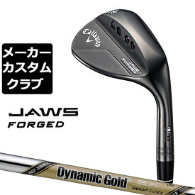 【メーカーカスタム】Callaway(キャロウェイ) JAWS FORGED 2023 ウェッジ チャコールブラック 右用 Dynamic Gold EX Tour Issue スチールシャフト [日本正規品][ジョーズ フォージド]