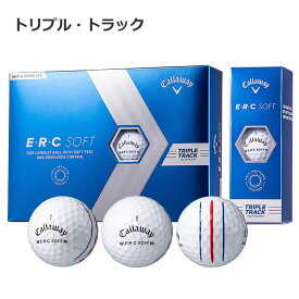 日本全国送料無料 キャロウェイ E・R・C SOFT ゴルフ ボール (12球) E・R・C ソフト 2023年モデル Callaway ERC SOFT