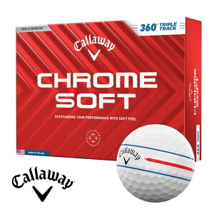 y[\zLEFC 2024 CHROME SOFT 360° TRIPLE TRACK St {[ 1_[X(12) N \tg 360° gvEgbN 2024Nf Callaway