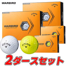 日本全国送料無料 2ダースセット キャロウェイ WARBIRD ウォーバード 2023 ゴルフ ボール (24球) Callaway
