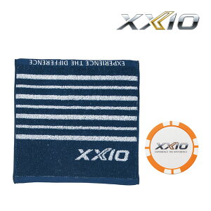 ダンロップ ゼクシオ ウォッシュタオル+チップマーカーセット GGF-10347 ゴルフ 2024年モデル DUNLOP XXIO