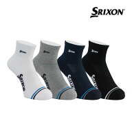 ダンロップ スリクソン ショートソックス メンズ SMO5433 靴下 ゴルフ 2025年モデル DUNLOP SRIXON