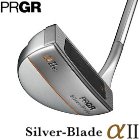 PRGR(プロギア) Silver-Blade α2-02 (L字マレット型) パター [シルバーブレード][2022モデル]