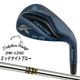 キャスコ ドルフィン ウェッジ DW-125G ミッドナイトブルー メンズ 右用 Dynamic Gold スチールシャフト セミグースネック Kasco DOLPHIN WEDGE 2026 即納