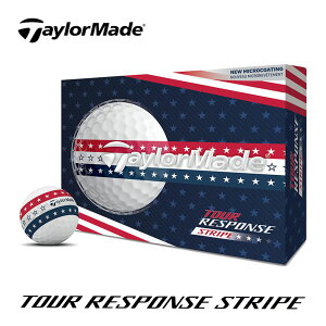�y���[�\�z�e�[���[���C�h 2026 �c�A�[���X�|���X �X�g���C�v USA �S���t�{�[�� 1�_�[�X(12��) TOUR RESPONSE STRIPE TaylorMade ���{���K�i