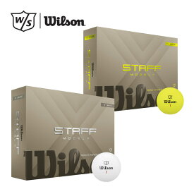 ウィルソン スタッフ モデル エックス ゴルフボール 1ダース(12球) 4ピース 2026年モデル Staff Model X WILSON