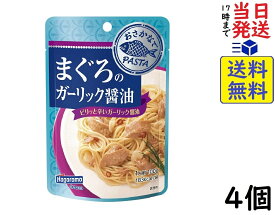 はごろも おさかなでPASTA まぐろのガーリック醤油 100g ×4個　賞味期限2026/01