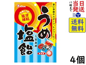 ライオン菓子 うめ塩飴 85g ×4個賞味期限2025/03