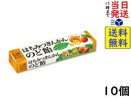 ノーベル はちみつきんかんのど飴 スティック 10粒 ×10個　賞味期限2027/02