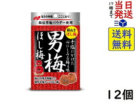 ノーベル 男梅 ほし梅 20g ×12個賞味期限2026/06