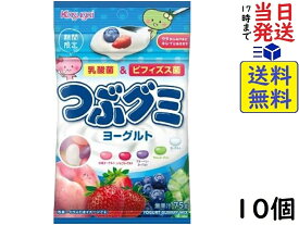 春日井製菓 つぶグミ ヨーグルト 75g ×10個賞味期限2025/07