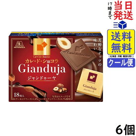 森永製菓 カレ・ド・ショコラ ジャンドゥーヤ 18枚×6個賞味期限2027/01