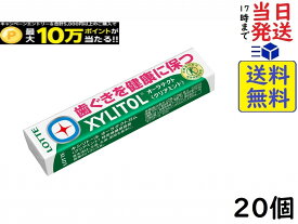 ロッテ キシリトール オーラテクトガム(クリアミント) 21g ×20個　賞味期限2027/02