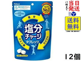 カバヤ食品 塩分チャージタブレッツ 81g ×12個賞味期限2026/11