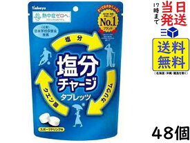 カバヤ食品 塩分チャージタブレッツ 81g ×48個賞味期限2026/11