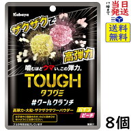 カバヤ タフグミ クールクランチ 80g×8個　賞味期限2027/02