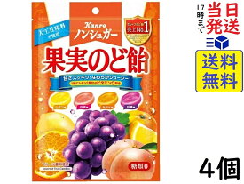 カンロ ノンシュガー果実のど飴 90g ×4個　賞味期限2025/02