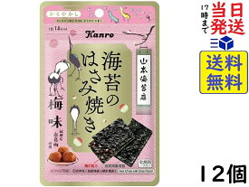 カンロ 海苔のはさみ焼き 梅味 4.8g ×12個賞味期限2025/03